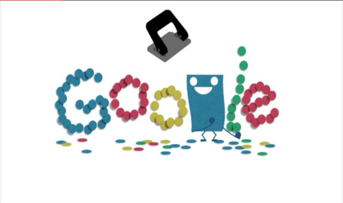 On Childrens Day, Google Doodle celebrates hole puncher