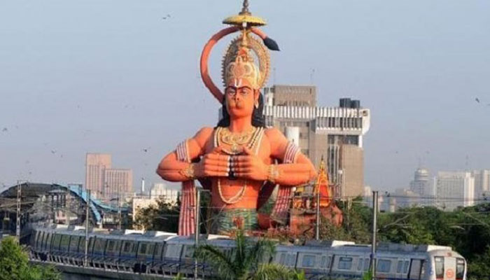 Delhi High Court suggests air lifting Lord Hanuman statue