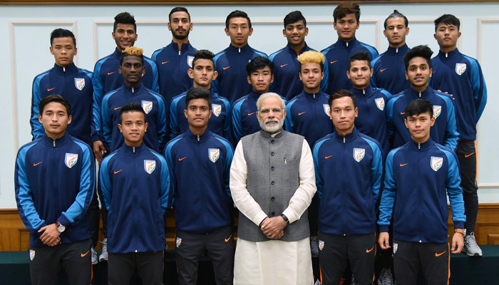 Bring greater laurels, Narendra Modi tells India U-17 World Cup squad