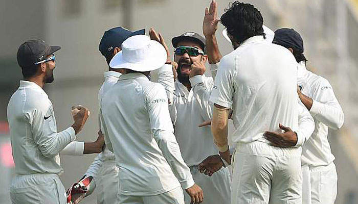 Nagpur Test: India restrict Sri Lanka to 47/2 at lunch on Day 1