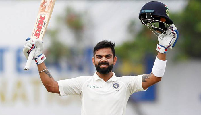Nagpur test: Ton-up Kohli drives India to 404/3 at lunch on Day 3