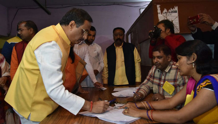 UP civic polls: UP Deputy CMs and ministers cast their vote