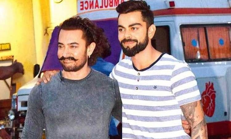 Aamir heaps praise on Kohli for supporting young sportsmen