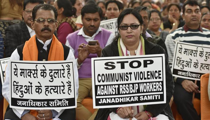 Rashtriya Swayamsevak Sangh worker stabbed to death in Kerala