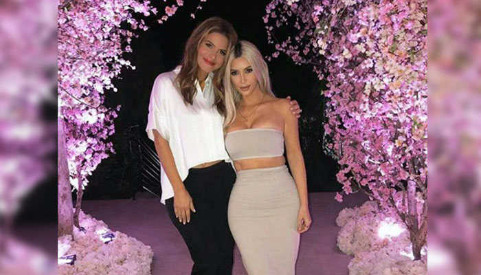 Kim Kardashian throws cherry blossom-themed baby shower