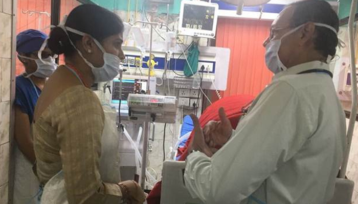 NTPC blast: Minister Anupriya visits injured shifted to Safdarjung