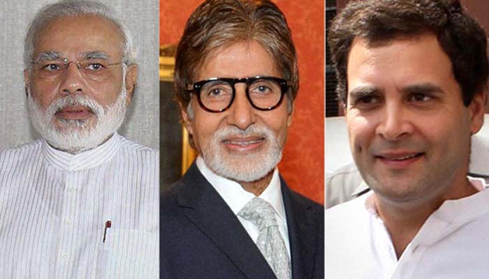 Rahul calls PM Modi a far better actor than Amitabh Bachchan