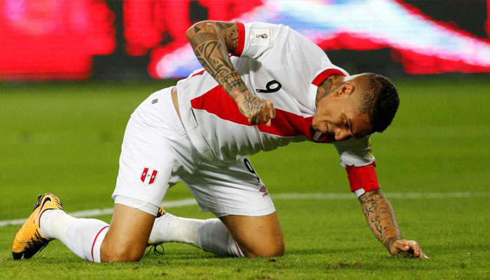Peru striker Paolo Guerrero banned after failing doping test