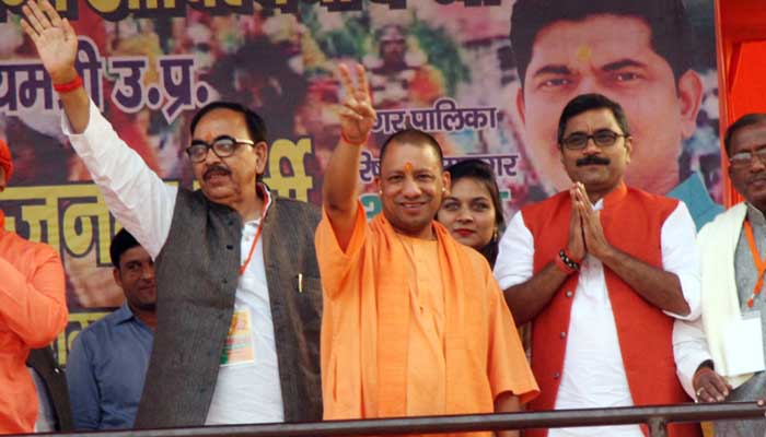 UP Civic Polls: Development has no religion, says Yogi Adityanath