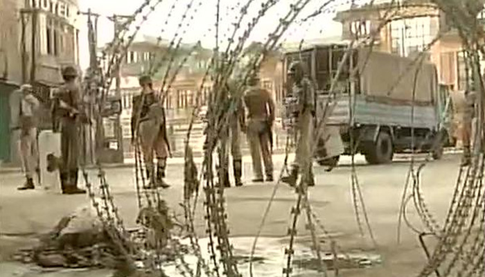 Restrictions in Srinagar to prevent protest march