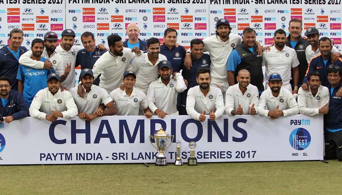 India equals Australias record of winning nine consecutive Test series