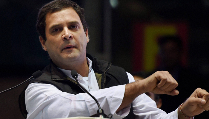 Entire foundation of BJP is based on lies: Rahul Gandhi