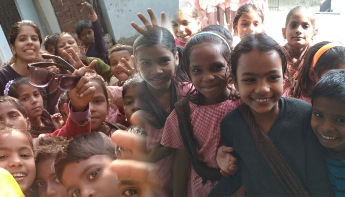 Nawabi girls take up initiative to spread smile in lives of tiny-tots