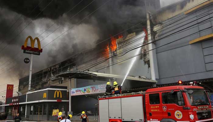 At least 37 people feared dead in Philippine city mall fire