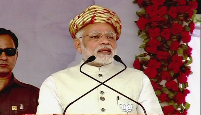Congress switched from Baba Saheb to Baba Bhole for votes: Modi