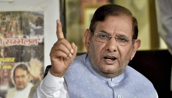 Read what Sharad Yadav stated after being disqualified from Rajya Sabha