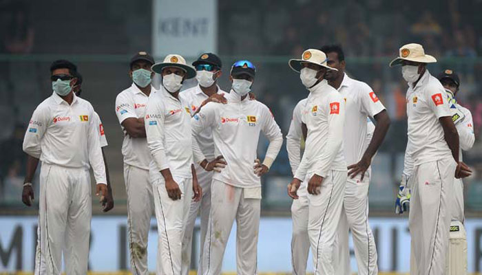Ind vs SL 3rd test, Day 2: Air pollution briefly halts play
