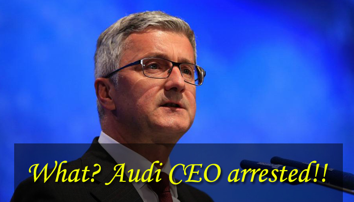 Audi CEO Rupert Stadler arrested over fraud allegations