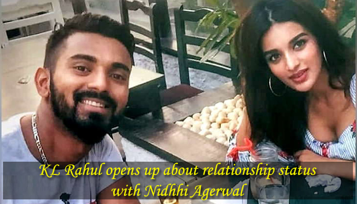 KL Rahul opens up about relationship rumours with Nidhhi Agerwal
