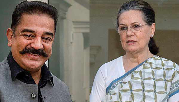 Kamal Haasan meets Sonia Gandhi