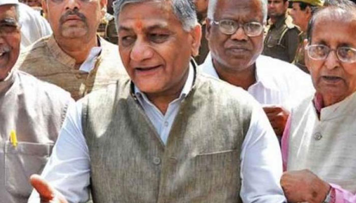 External Affairs MoS V.K Singh inaugurates 16 projects in Ghaziabad