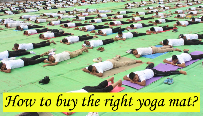 How to buy the right yoga mat?