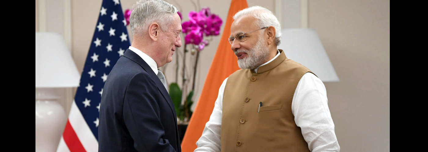 Modi meets US Defence Secretary, visits Indian naval ship