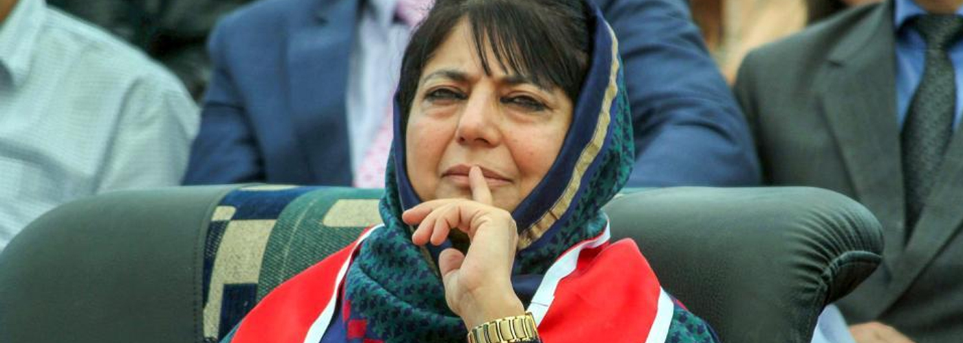 Muscular policy wont work in Kashmir, says Mehbooba