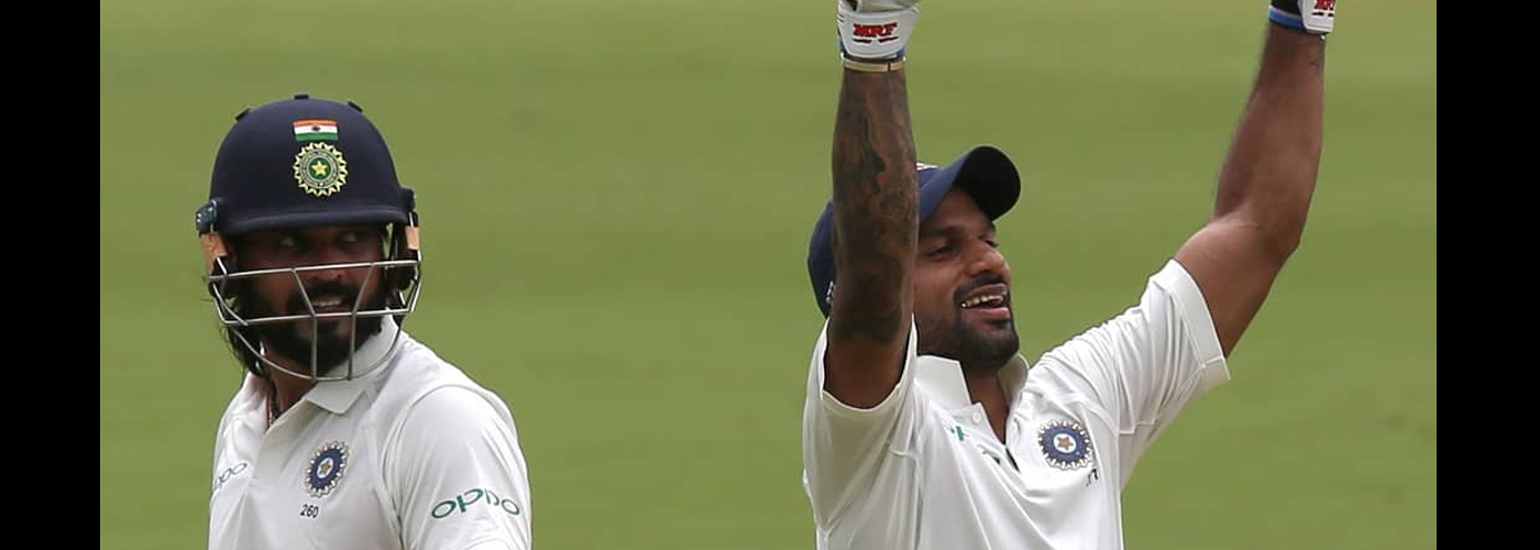 Dhawan, Vijay hit ton, Afghanistan bounces back, Ind 347/6 at stumps