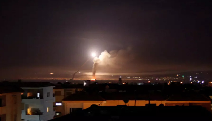 Two Israeli missiles land near Damascus airport