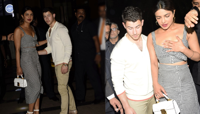 PICTURES: Priyanka Chopra-Nick Jonas seen hand-in-hand in Mumbai