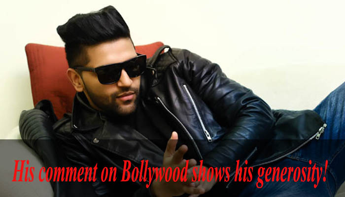 This is what Guru Randhawa has to say about Bollywood!