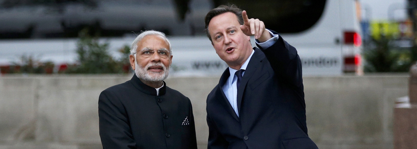 Former British PM David Cameron hails Modis leadership
