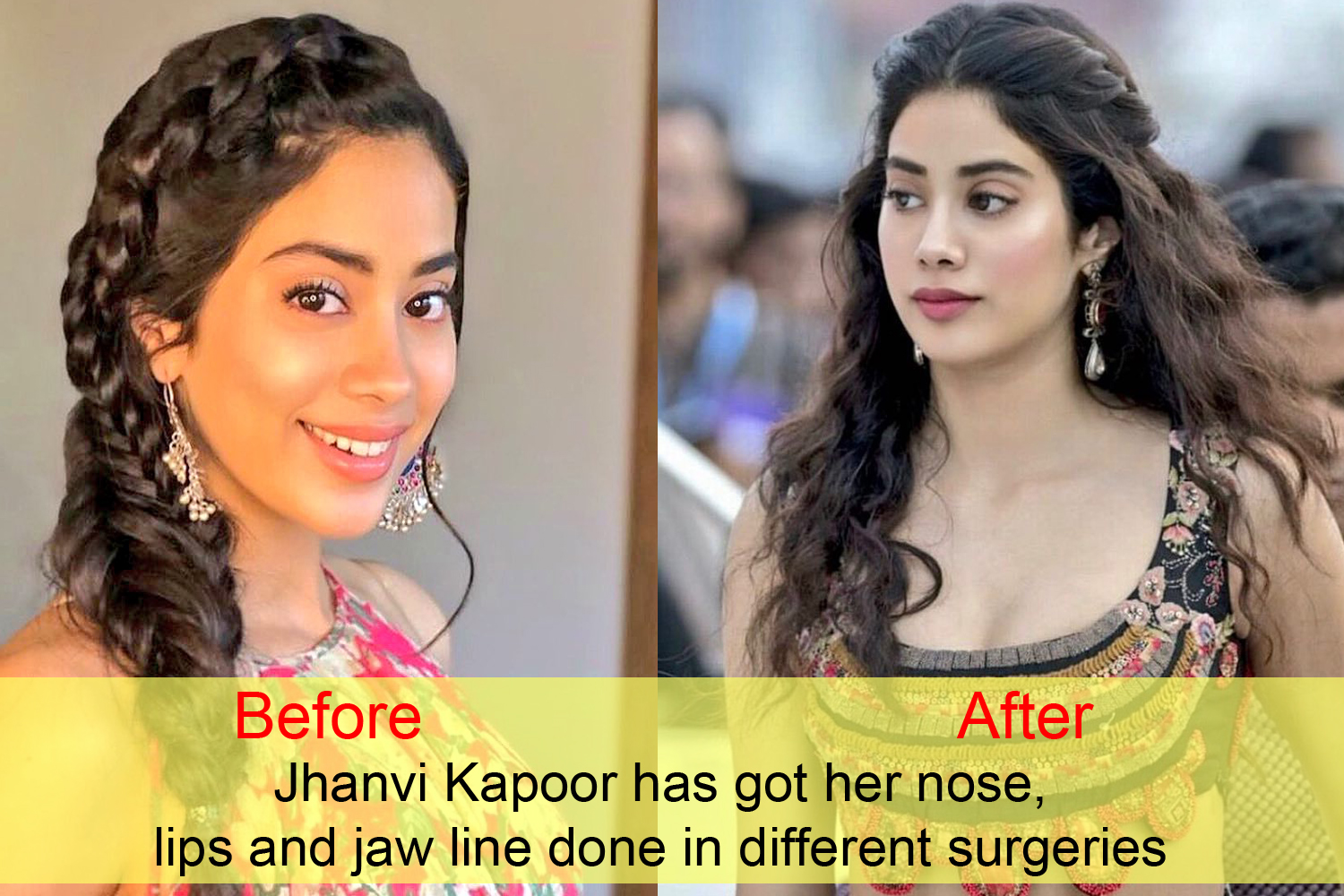 Janhvi's Breast Implants are obvious now. : r/BollyBlindsNGossip