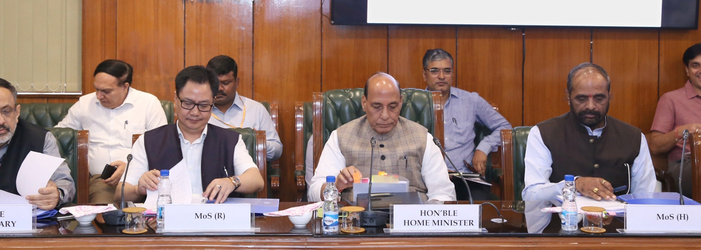 Rajnath Singh reviews border area development programme