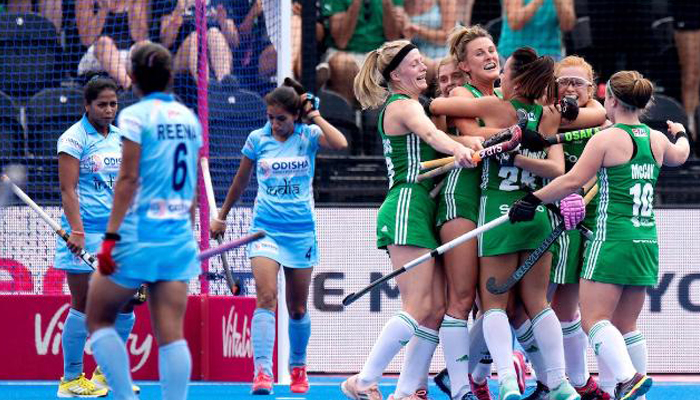 Womens Hockey World Cup: Ireland beat India to enter quarters