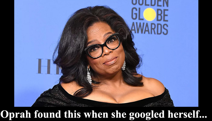 Oprah Winfrey googled herself, check what she found