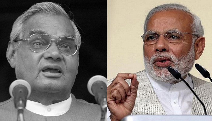 PM Modi shares Atal Bihari Vajpayees poem Aao diya jalaye