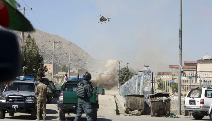 Rocket attack in Kabul during Presidents Eid speech