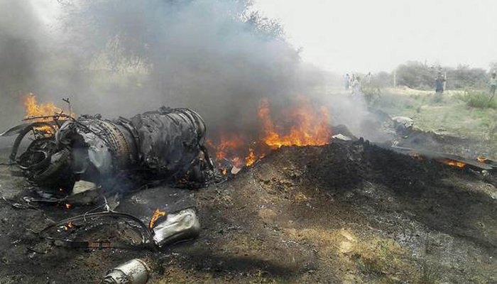 IAF MiG aircraft crashes near Jodhpur