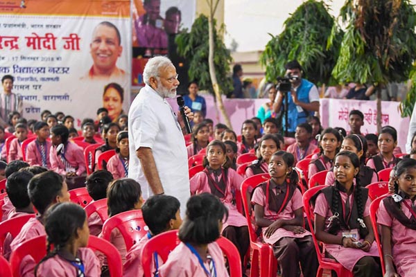 Pictures from Prime Minister Narendra Modi's 68th birthday celebration 