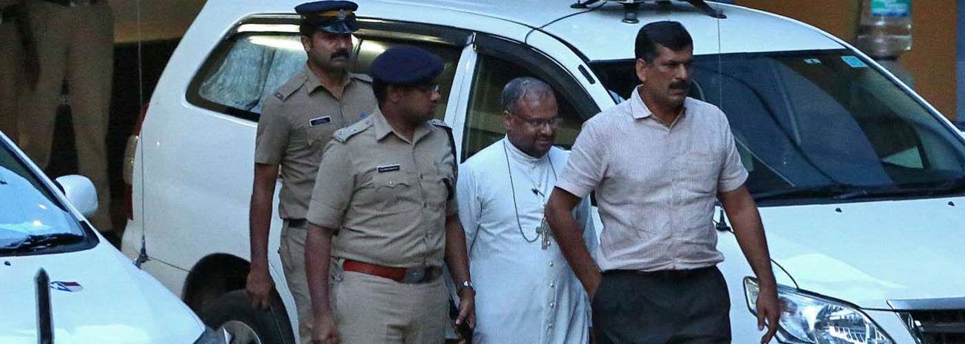 Kerala Catholic bishop arrested over nuns rape