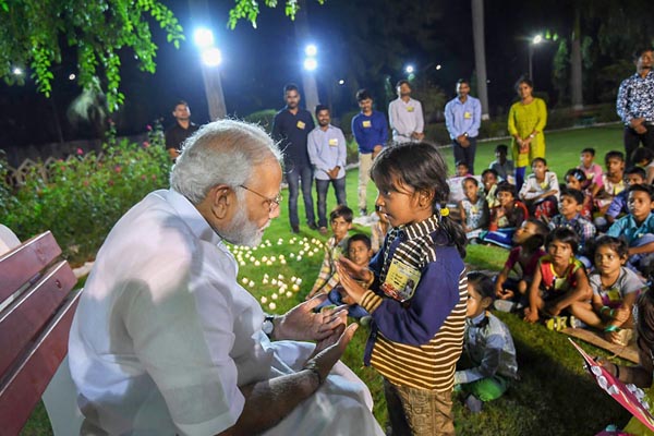 Pictures from Prime Minister Narendra Modi's 68th birthday celebration 