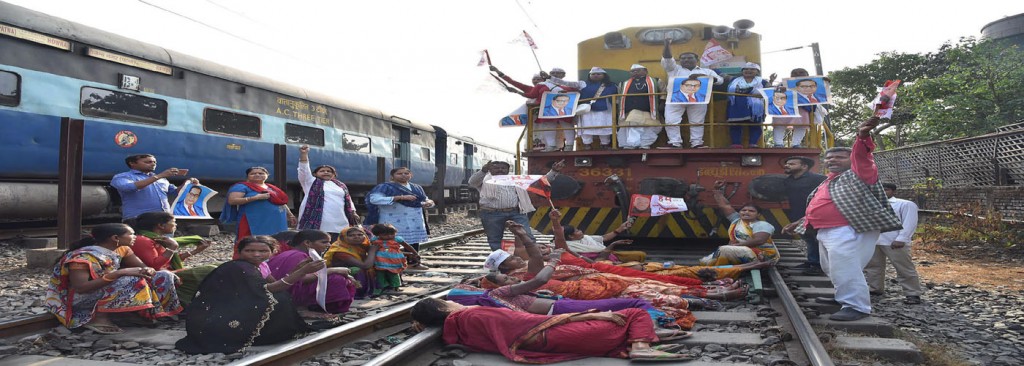 Rail, road services hit in Bihar shutdown against SC/ST Act