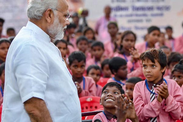 Pictures from Prime Minister Narendra Modi's 68th birthday celebration 