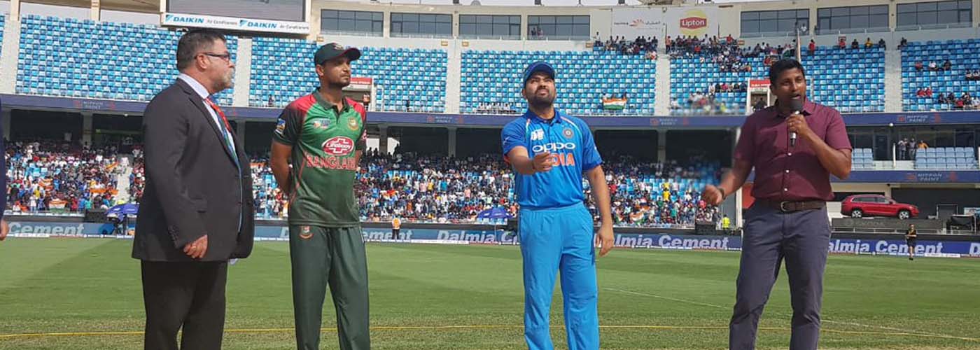 India put Bangladesh in to bat in Asia Cup Super 4 tie