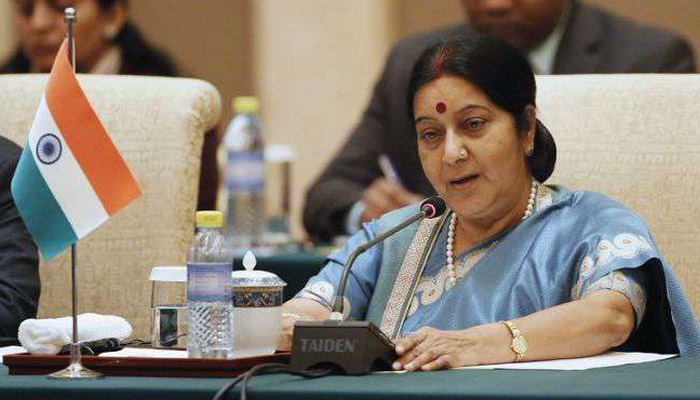 Sushma Swaraj warns of terrorism threat leaves SAARC meeting mid way