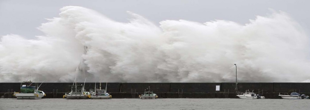 Japan typhoon leaves trail of destruction, 9 dead