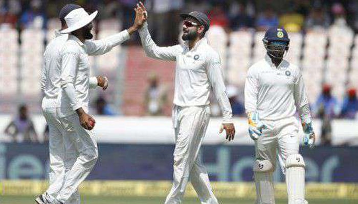 2nd Test: Indian bowlers leave Windies struggling