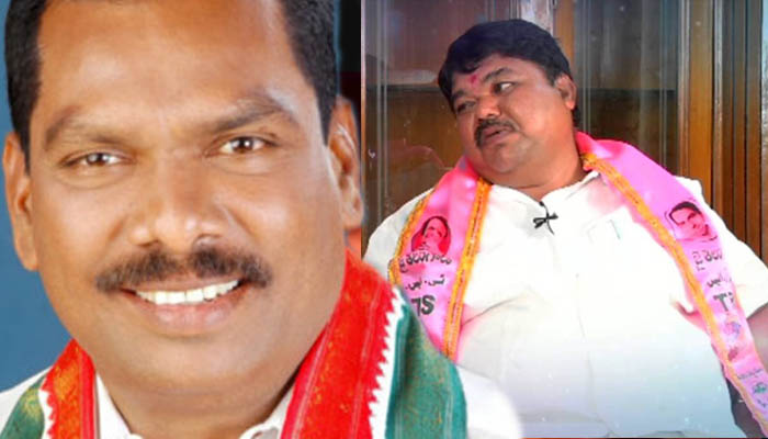 Two top Telangana Rashtra Samithi leaders join Congress